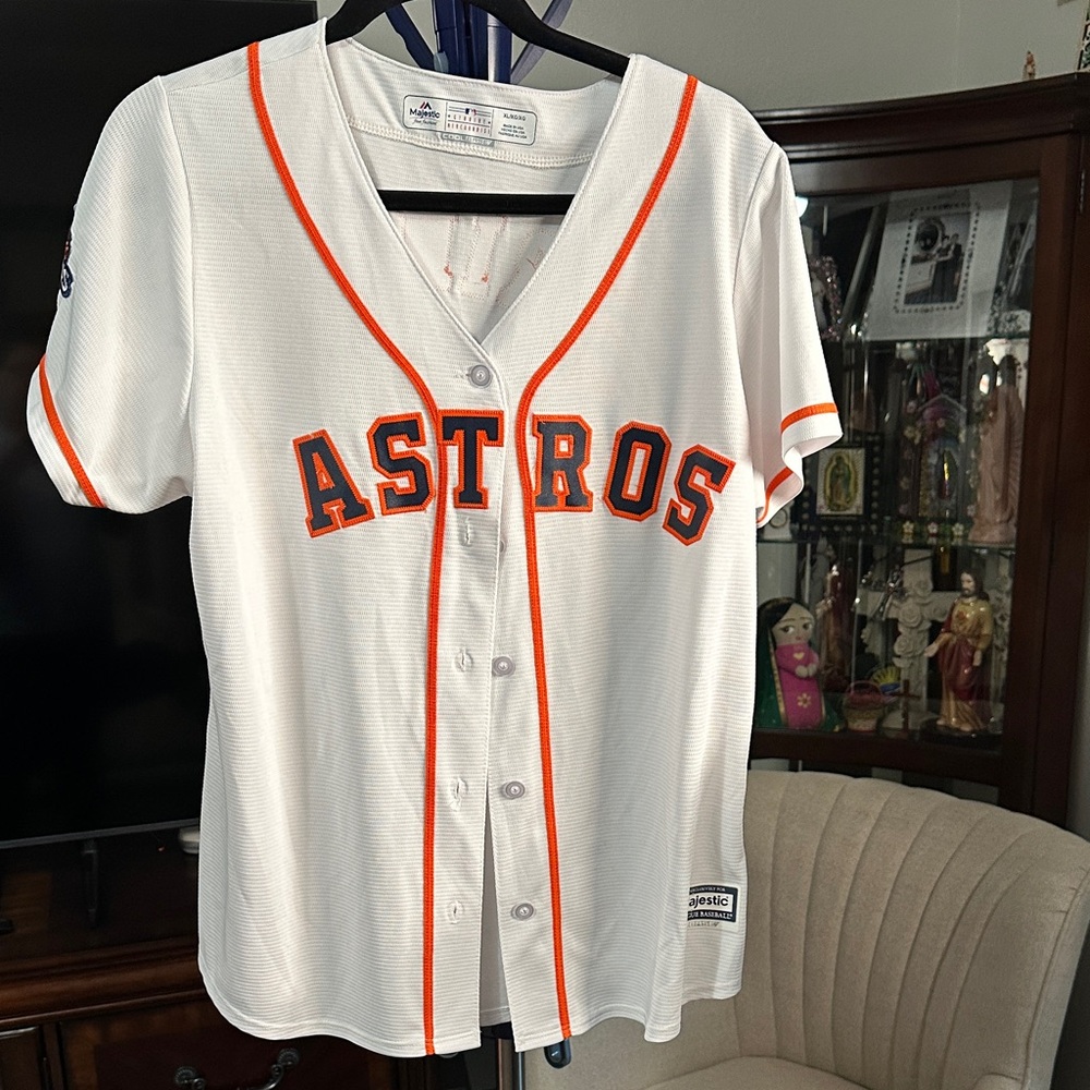 World Series Champions 2017 Astros Women Springer Baseball Jersey